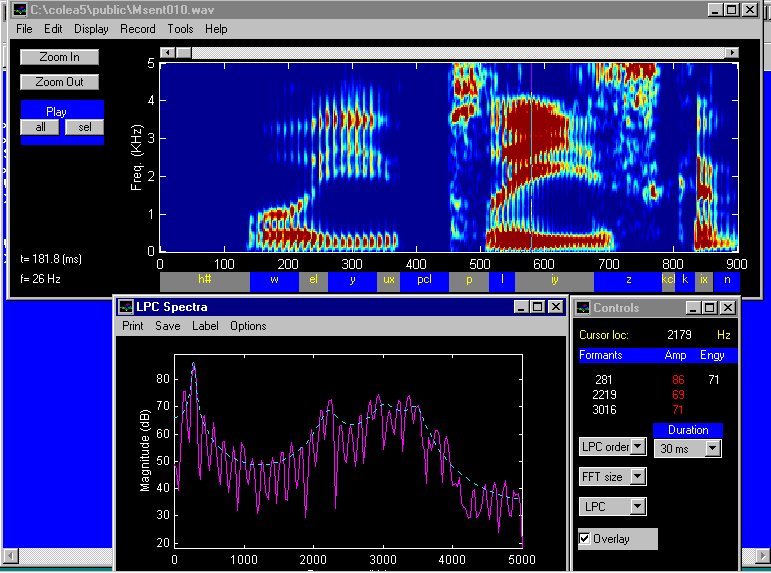 Colea A Matlab Software Tool For Speech Analysis