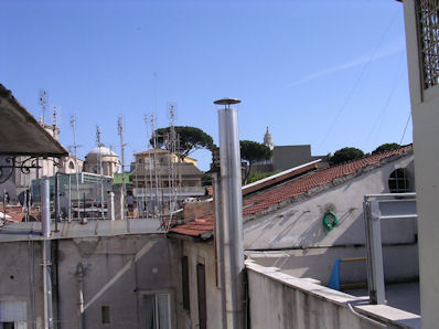 Rome, apartment, view